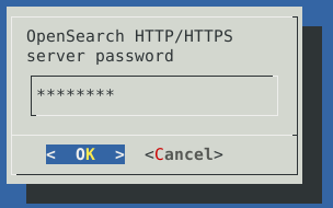 OpenSearch password