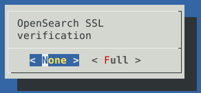 OpenSearch SSL verification