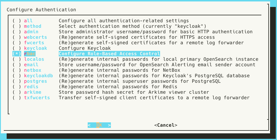 Configure RBAC